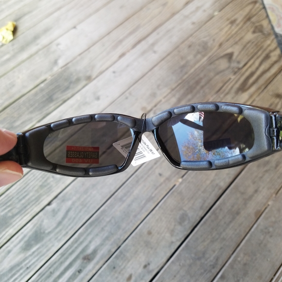 Sunglasses Motorcycle Safety Glasses Z87 Padded - Picture 8 of 10